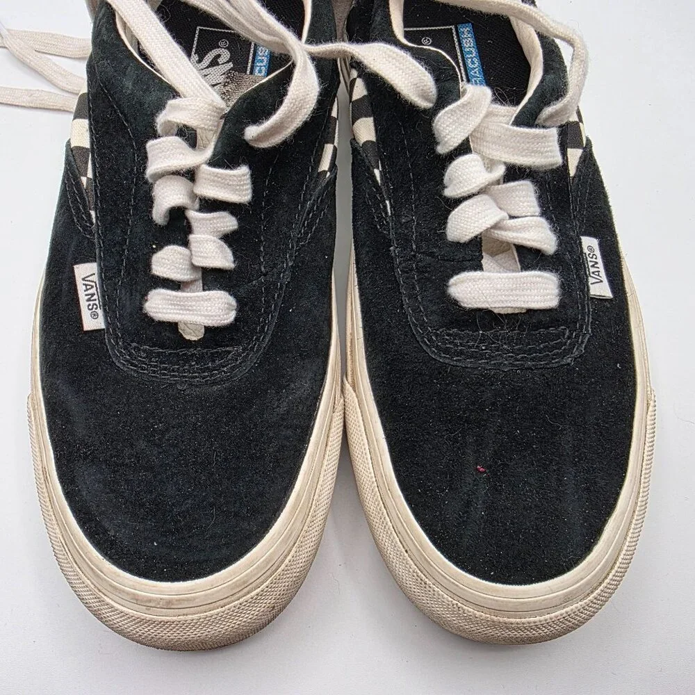 Vans Acer Ni SP Womens Size 8 Black Marshmallow Sneaker Shoes Skateboarding